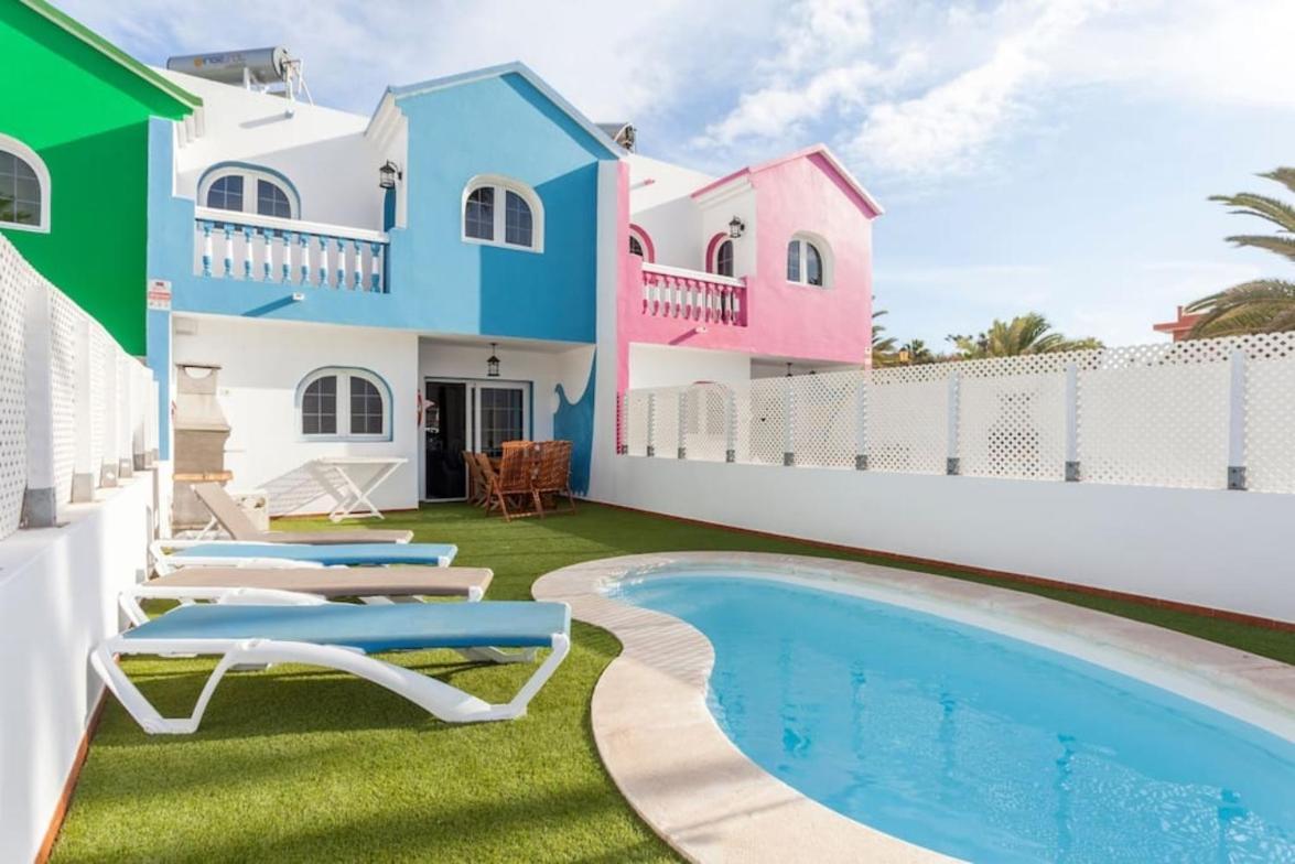 Coralejo Beach Villa Agua With Private Pool, Bbq & Fast Wifi By Amazzzing Travel Corralejo Exterior foto